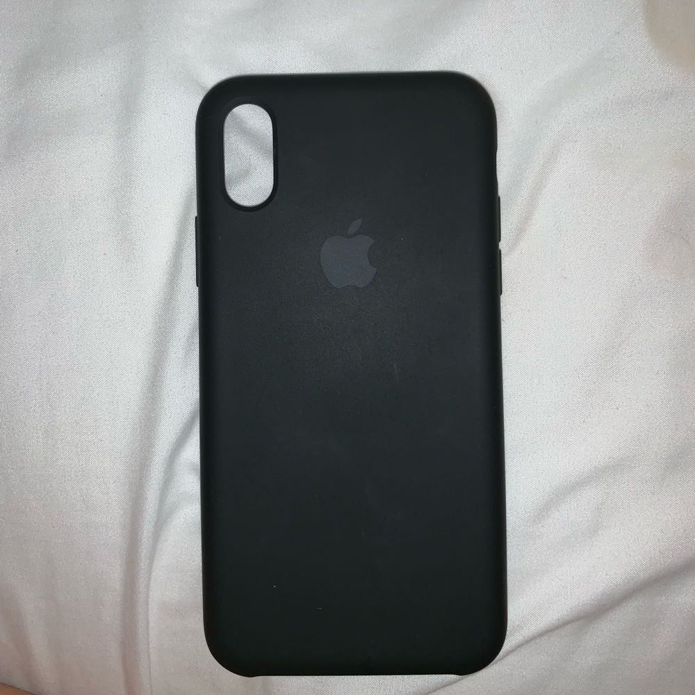 IPhone X/XS black apple case